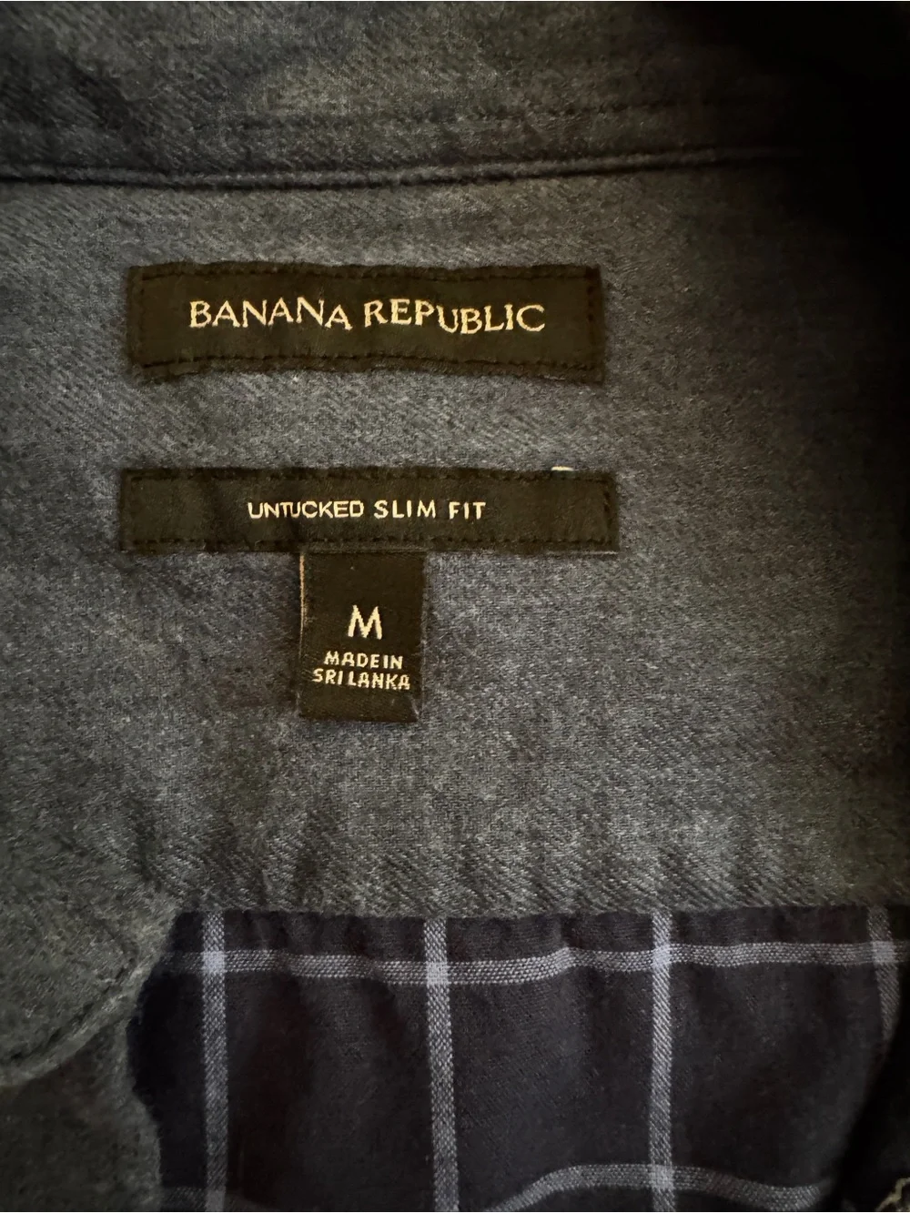 Men's Banana Republic Slim button up shirt